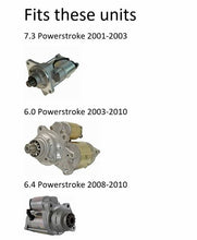 Load image into Gallery viewer, New Starter Solenoid 2001-2010 7.3 7.3l 6.0 6.0l 6.4 6.4l Powerstroke