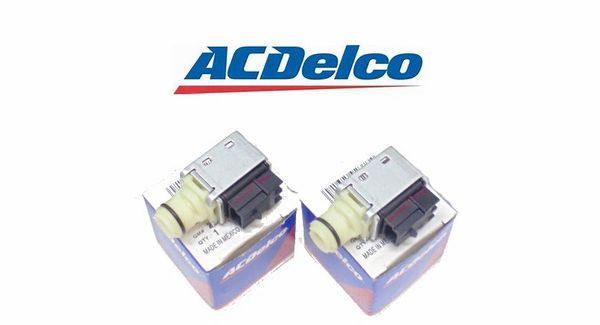 4L60E 4L65E New OEM Shift Solenoids 2 Pack Kit A 1-2 And B 2-3 AC Delco Solenoid